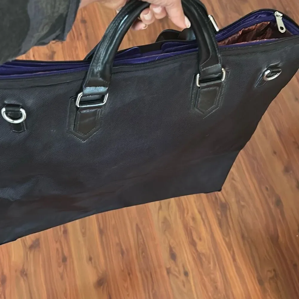 Robert Graham black travel bag large